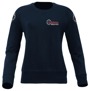 Sweat ambulancière col rond de la gamme SILVER